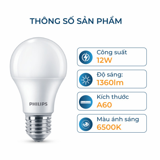 Bóng đèn LED Bulb Philips My Care E27 1CT/12 APR