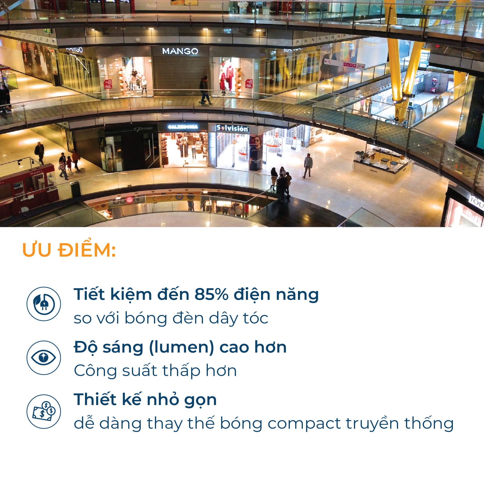 Bóng đèn LED Philips Bright