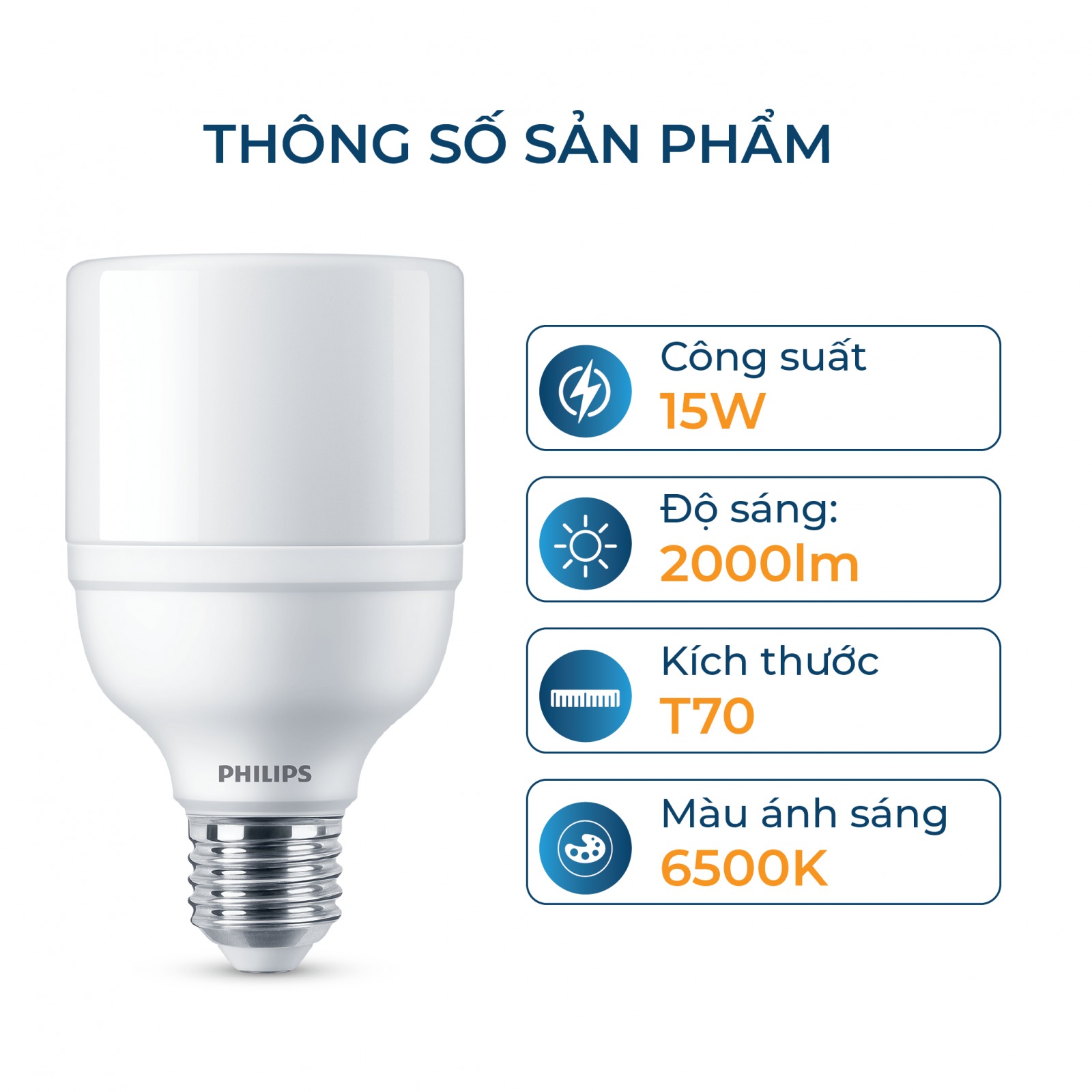 Bóng đèn LED Philips Bright