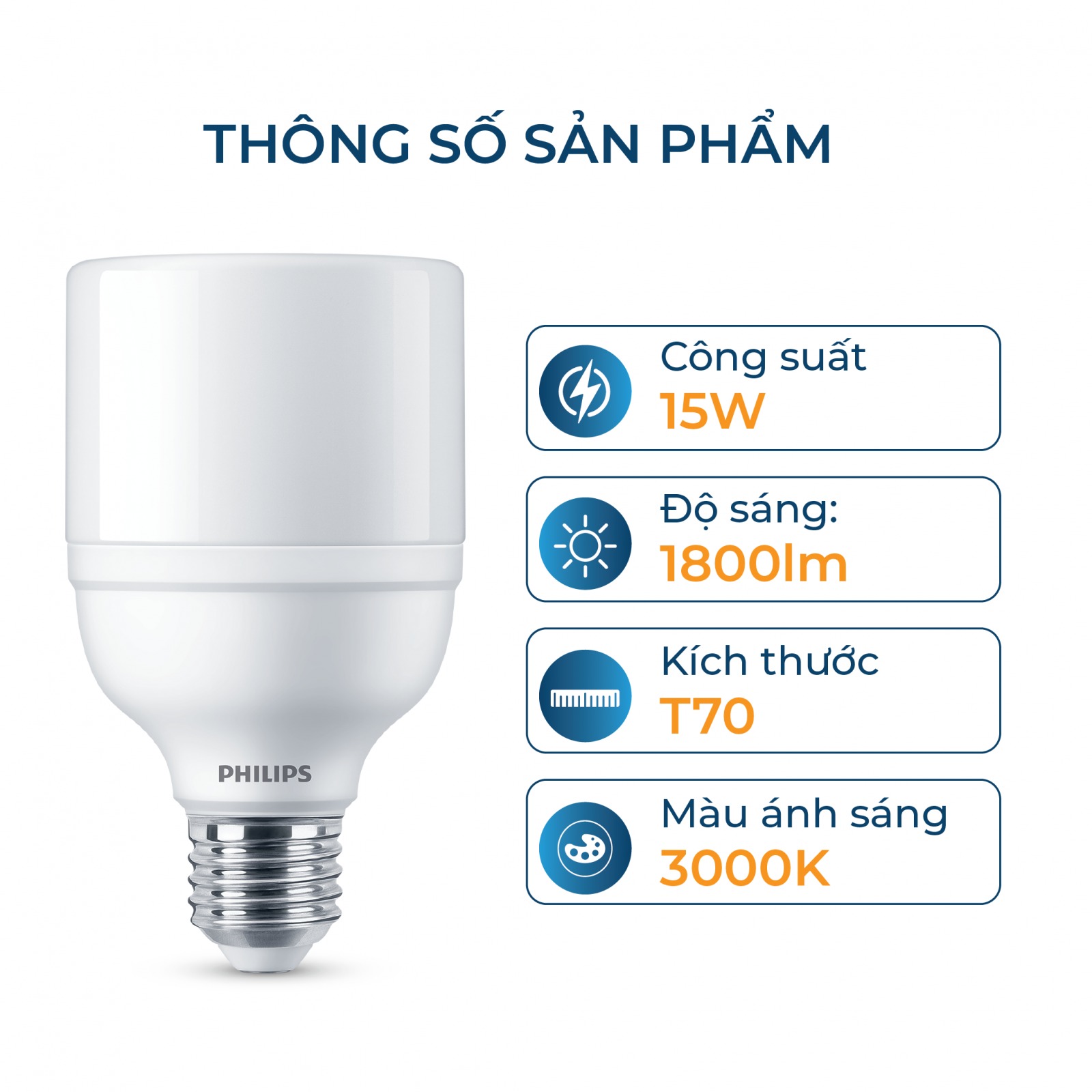 Bóng đèn LED Philips Bright