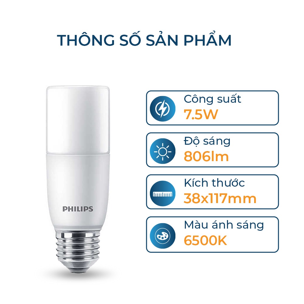 Bóng đèn LED trụ Philips DLStick