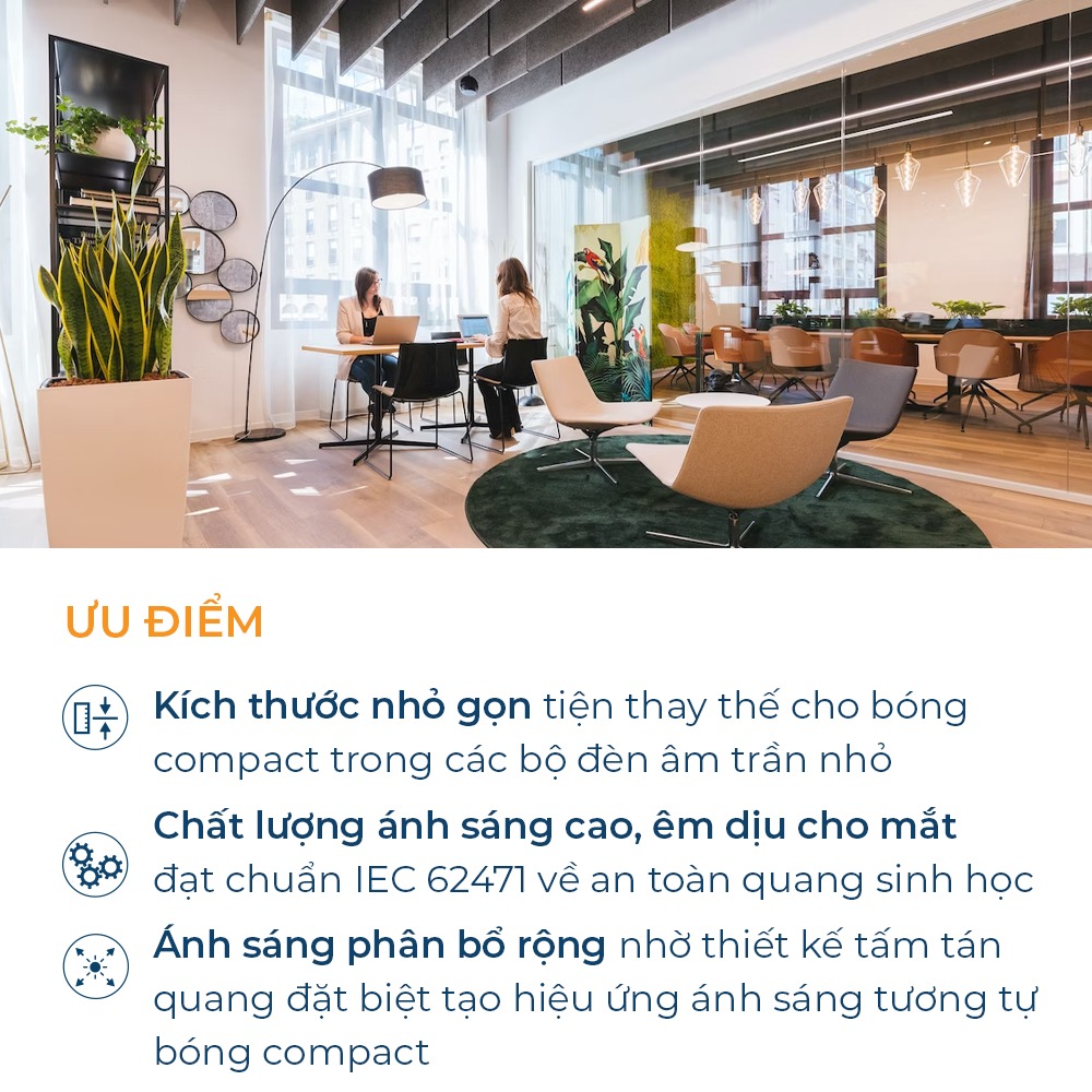 Bóng đèn LED trụ Philips DLStick