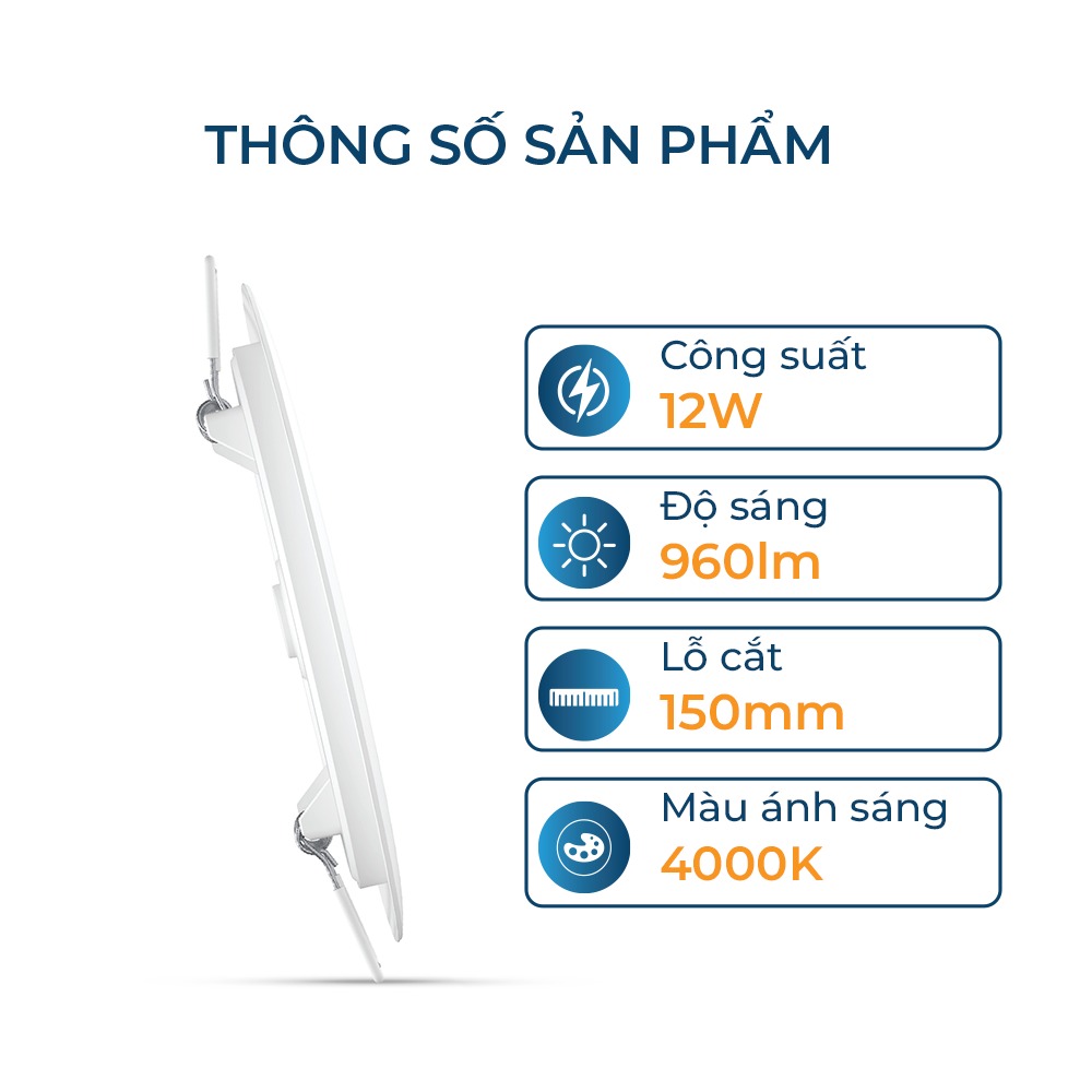 Đèn âm trần siêu mỏng Philips DL262