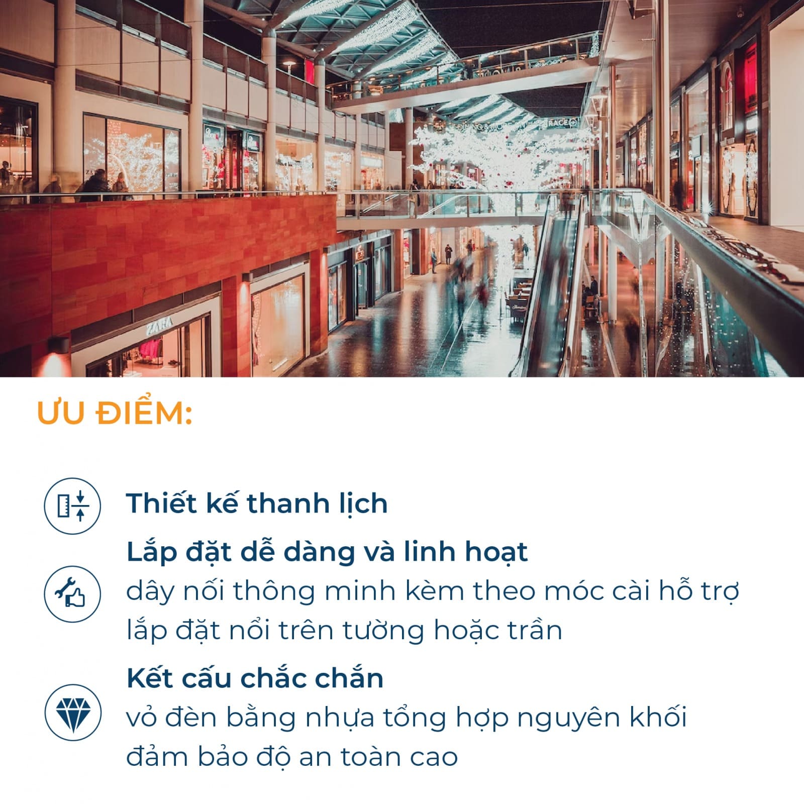 Đèn bán nguyệt Philips BN001C