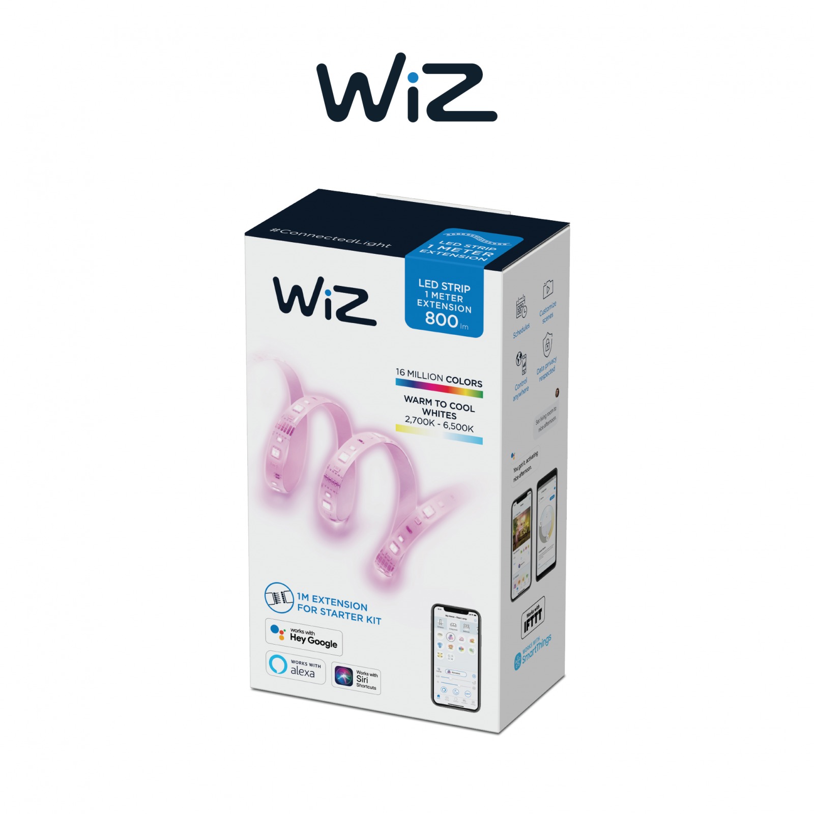 Đèn LED dây Philips WiZ LED Strip 1m Extension*(Không kèm bộ nguồn) 929002532117