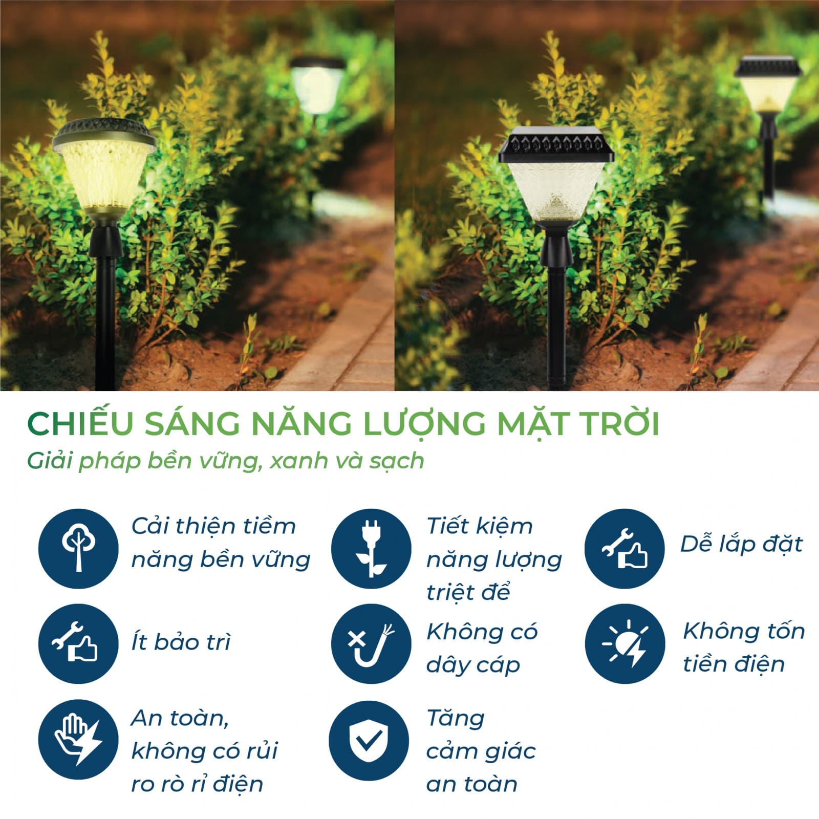 Đèn cắm cỏ Deco Solar Philips BGC050
