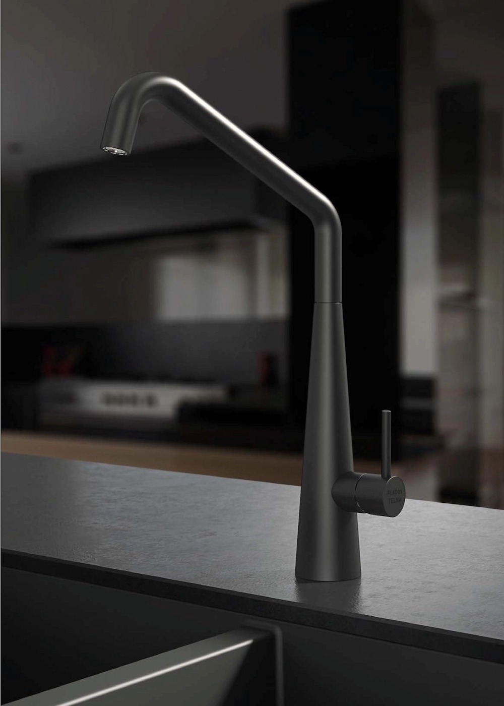 Vòi rửa PLADOS NEWMIX30 NANOSTONE N6 DEEP BLACK