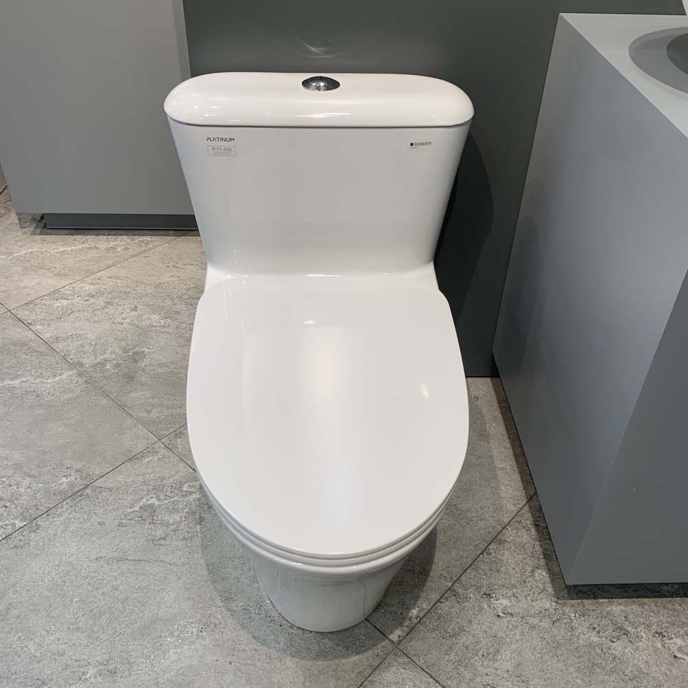 Bồn cầu 1 khối Victory Viglacera Platinum P.11.450 nắp êm