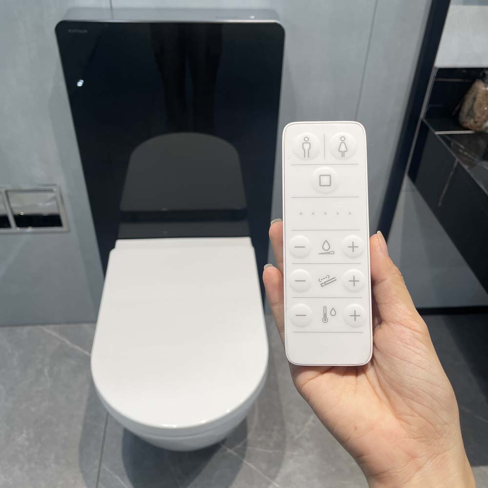 Bồn cầu treo tường nắp điện tử G-Smart Viglacera Platinum P.16.320-B