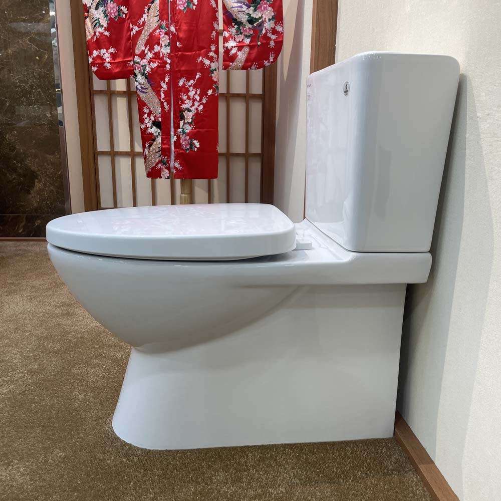 Bồn cầu 2 khối Waterfall Viglacera Platinum P.12.600 nắp êm