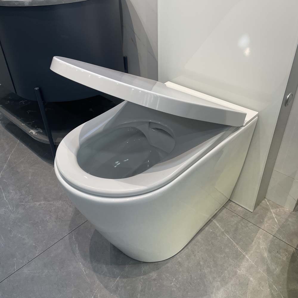 Bồn cầu đặt sàn nắp điện tử G-Smart Viglacera Platinum P.16.321-W