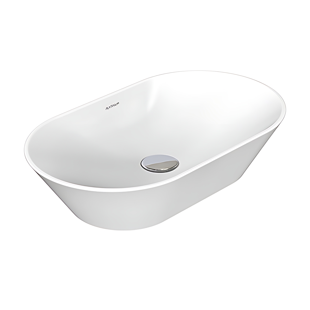 Chậu rửa mặt lavabo đặt bàn Viglacera Platinum P.21.450