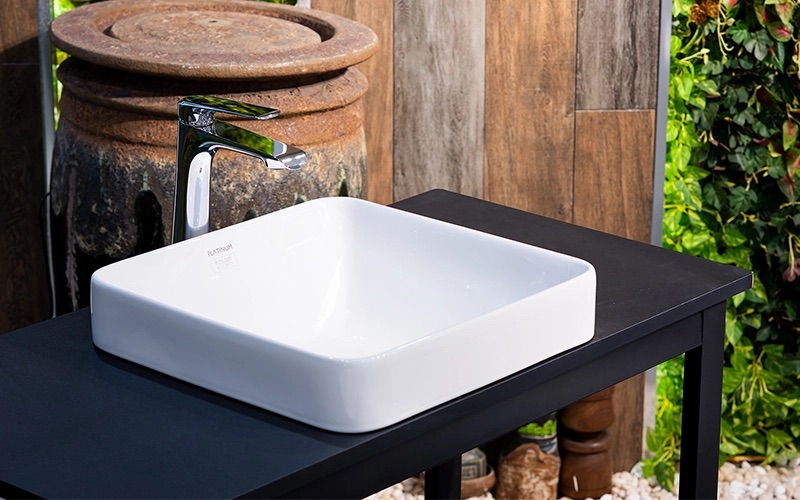 Chậu lavabo đặt bàn Viglacera Platinum P.23.320