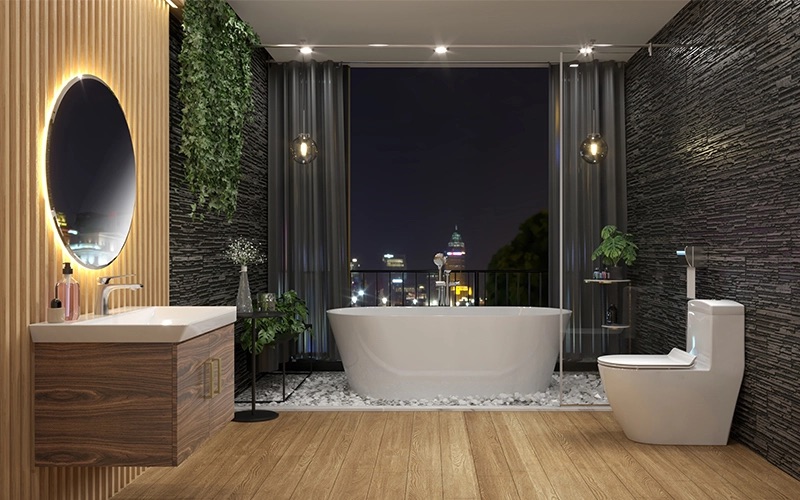 Tủ chậu cabinet 70cm Viglacera Platinum P.69.680