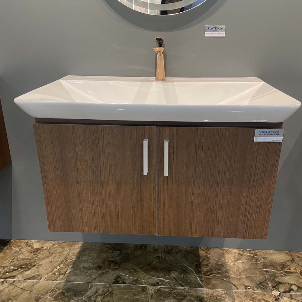 Tủ chậu cabinet 70cm Viglacera Platinum P.69.680