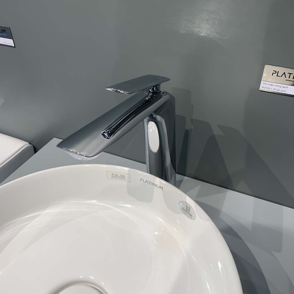 Vòi chậu lavabo nóng lạnh Viglacera Platinum P.52.321