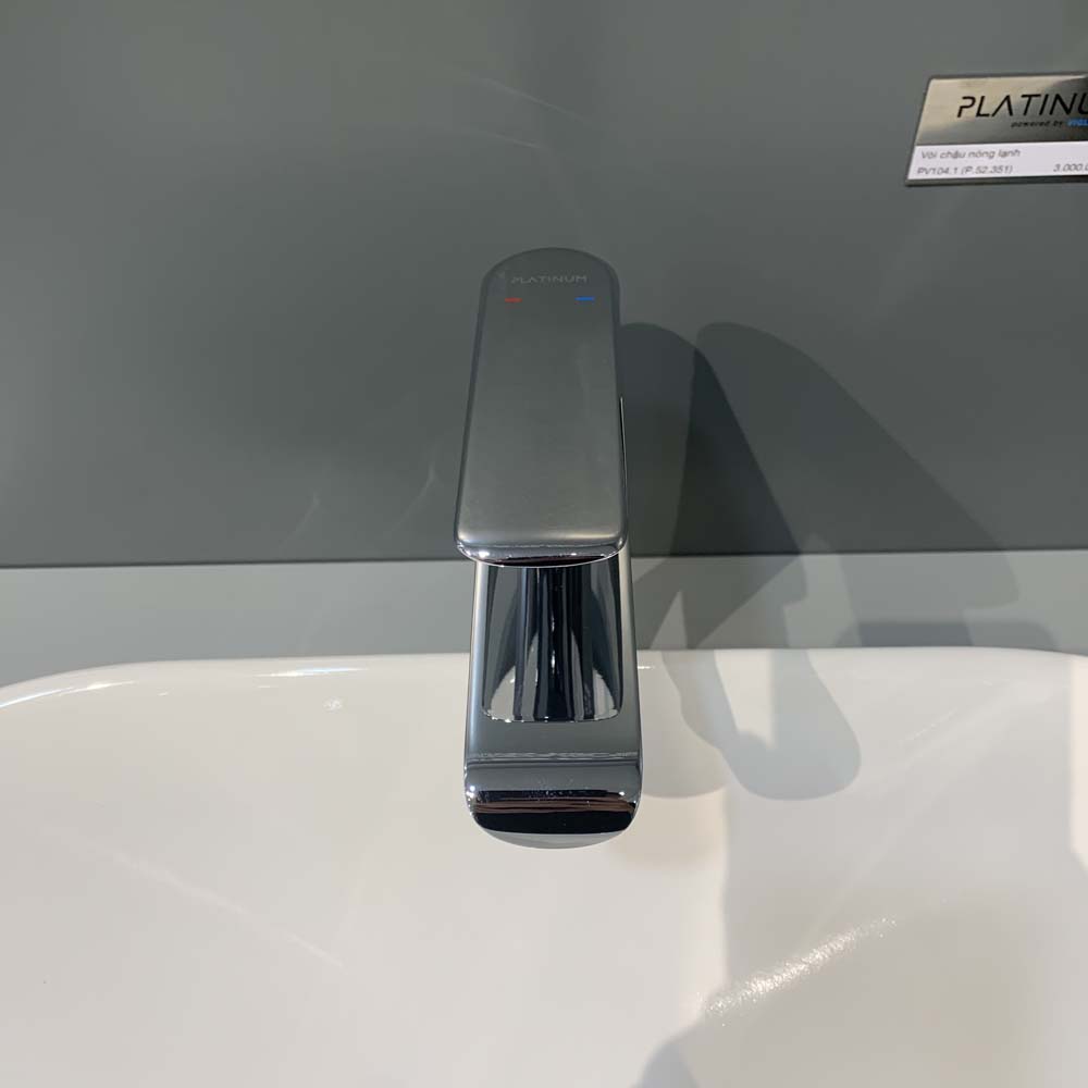 Vòi chậu lavabo nóng lạnh Viglacera Platinum P.52.351