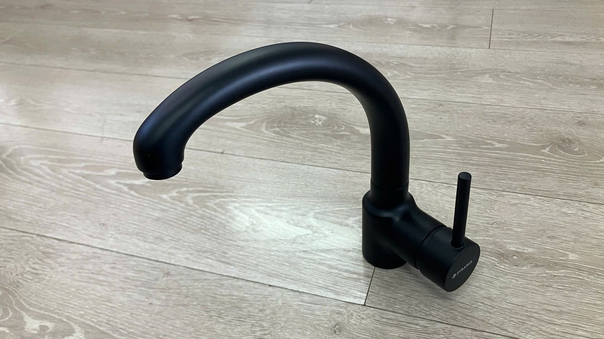 Vòi rửa chén bát PYRAMIS Armonica Classic Carbon (095300101)