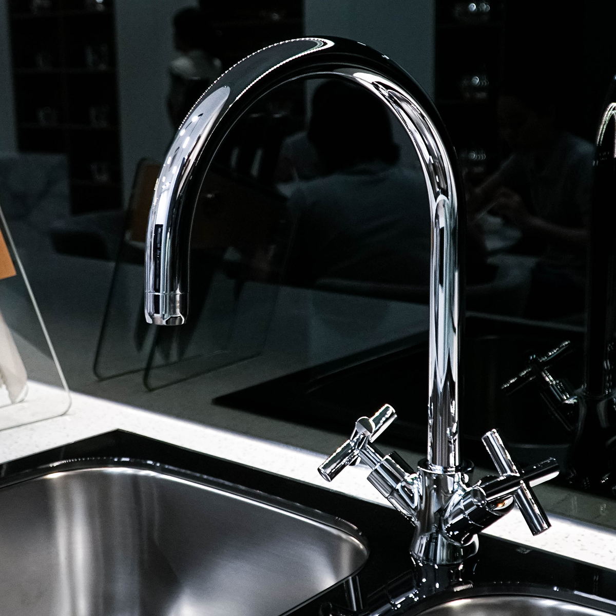 Vòi rửa chén bát PYRAMIS Alegreto Chrome