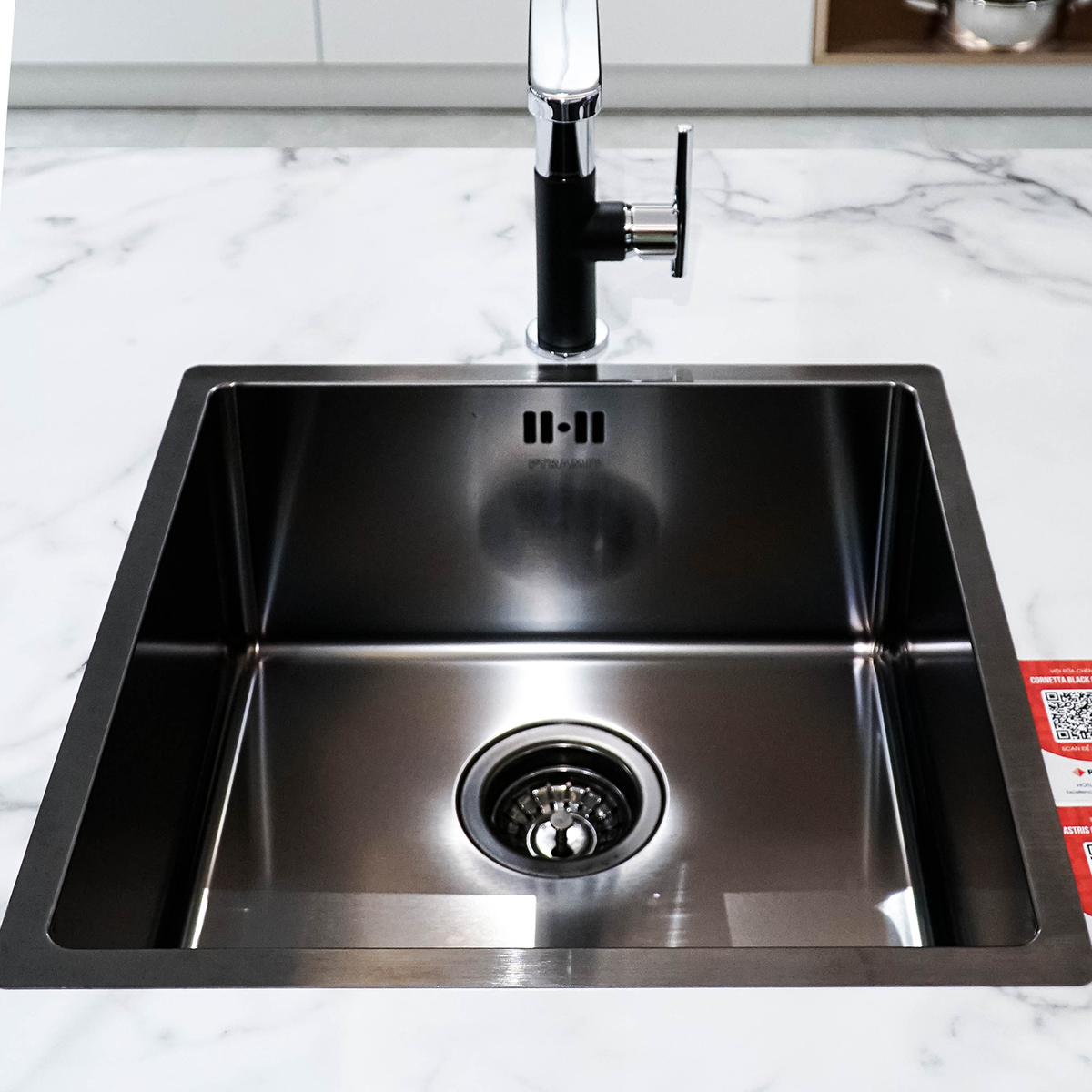 Chậu rửa bát PYRAMIS Astris Colora 1B – Gun Metal