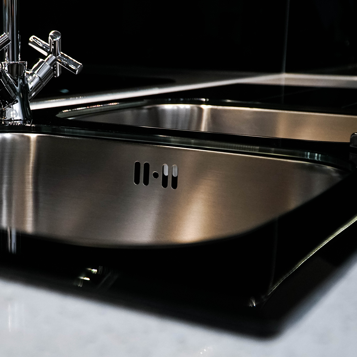 Chậu rửa bát PYRAMIS Concerto 2B 1D – Black