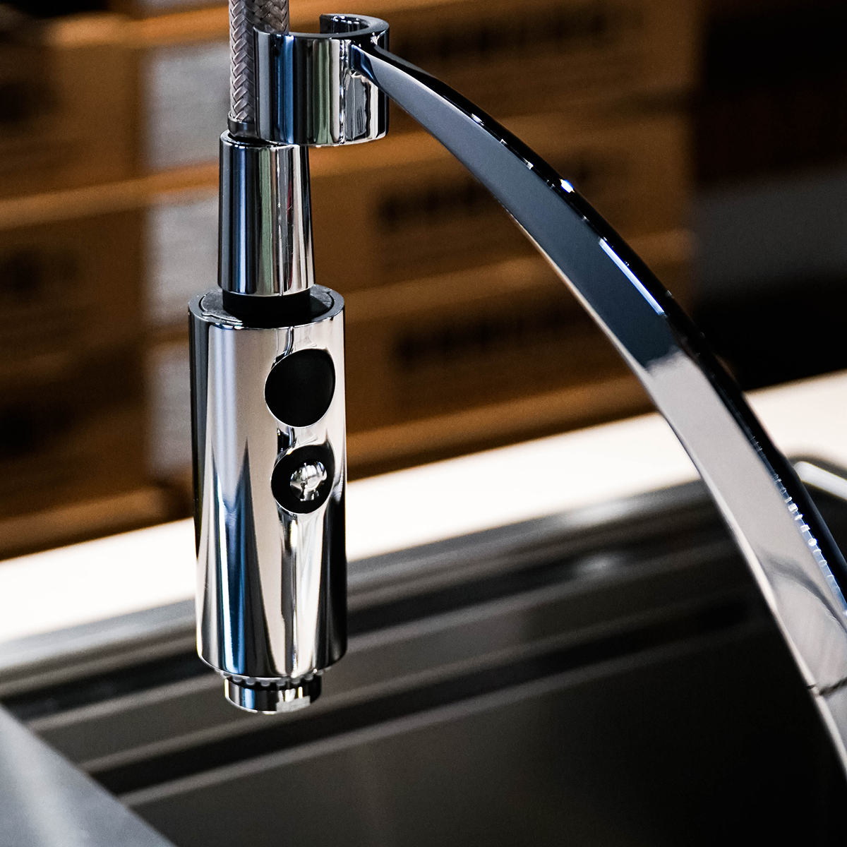 Vòi rửa chén bát PYRAMIS Cresento Chrome