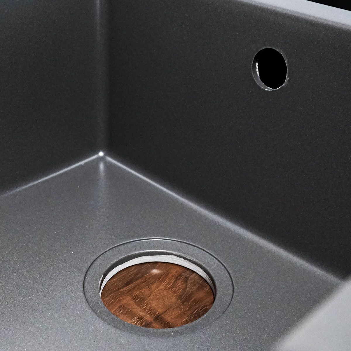 Chậu rửa bát PYRAMIS Pyragranite Alazia 2B Iron Grey