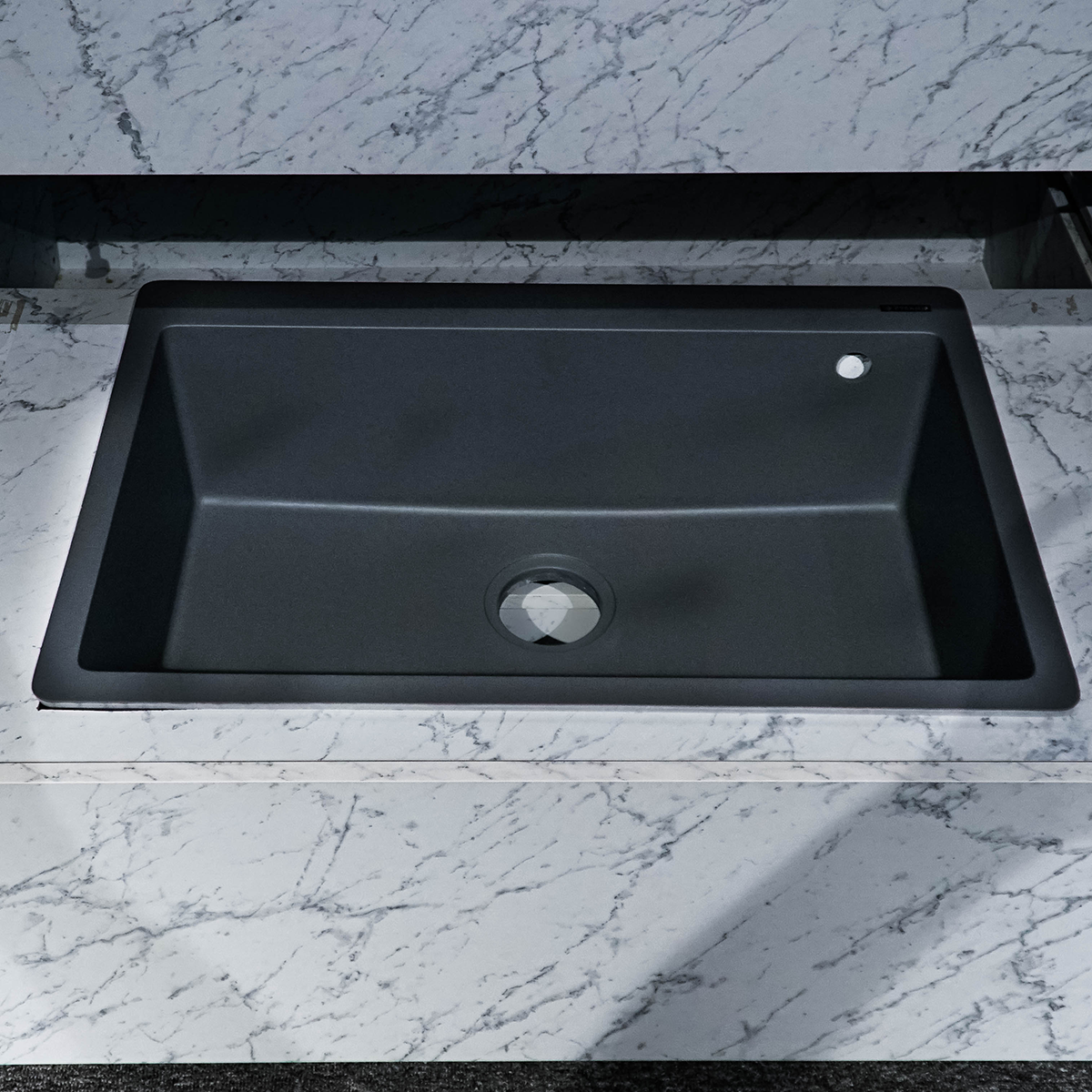 Chậu rửa bát PYRAMIS Pyragranite Istros 1B Iron Grey