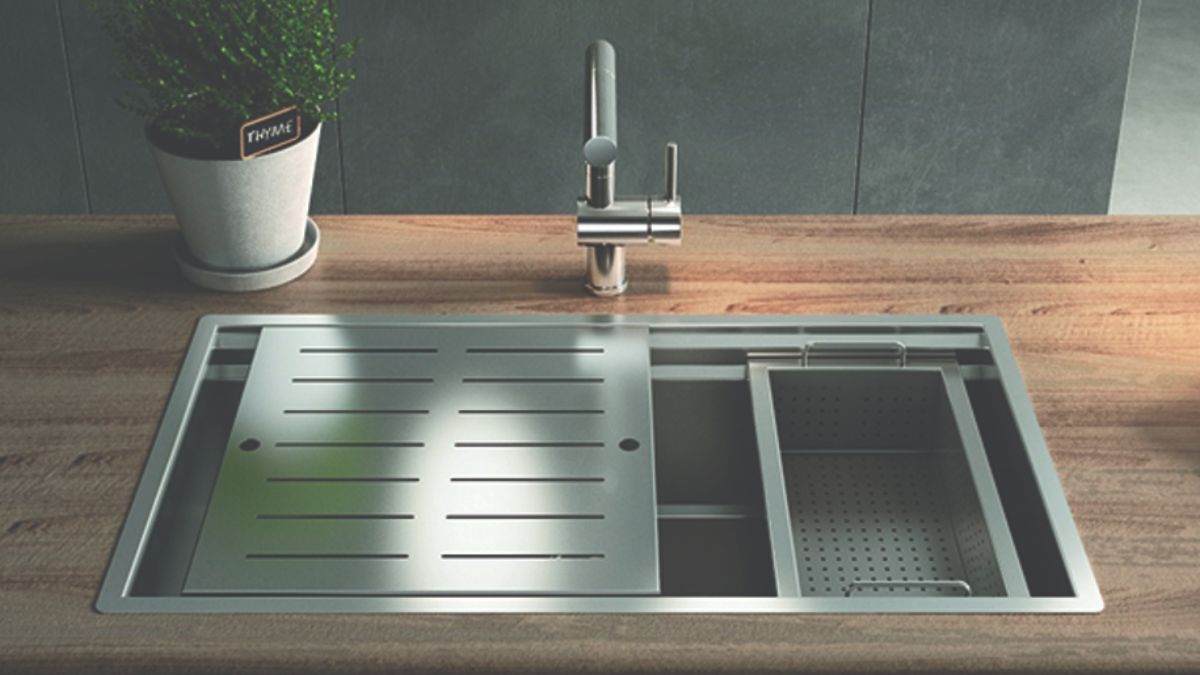 Chậu rửa bát PYRAMIS ZEUS (74x44) 1B