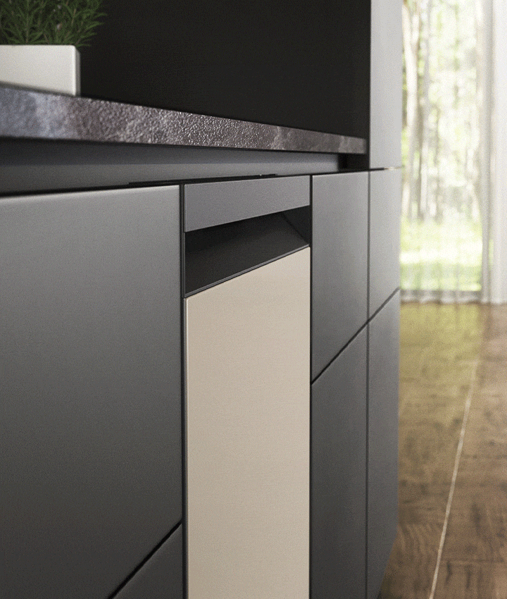 Sấy khô tự nhiên, ngăn mùi hiệu quả với cửa mở tự động