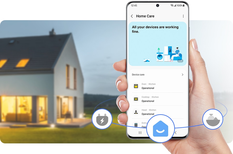 SmartThings Home Care bảo trị thông minh, dễ dàng 