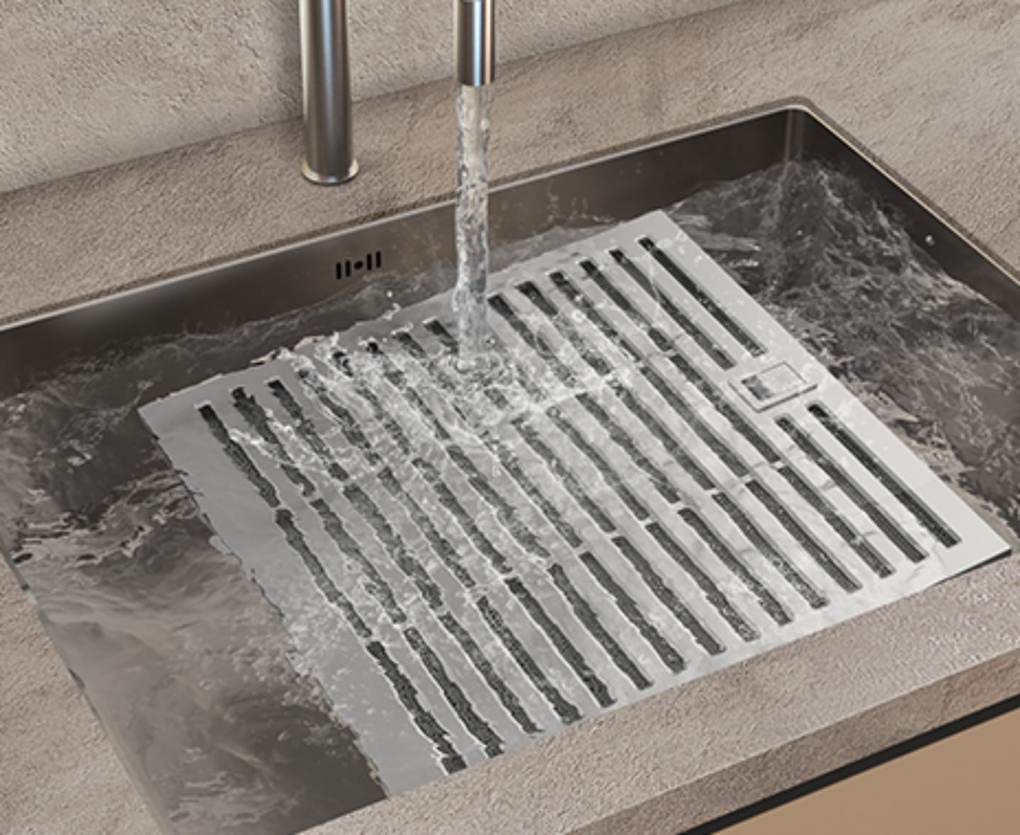 Bền bỉ, dễ dàng vệ sinh với lưới lọc thép không gỉ