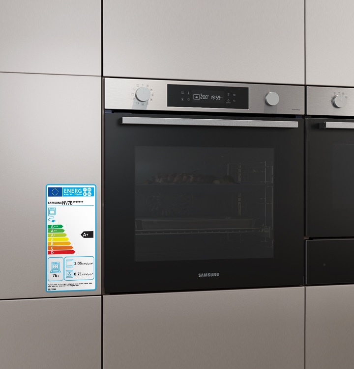Lò nướng đối lưu Samsung Bespoke NV7B41201AS/SV