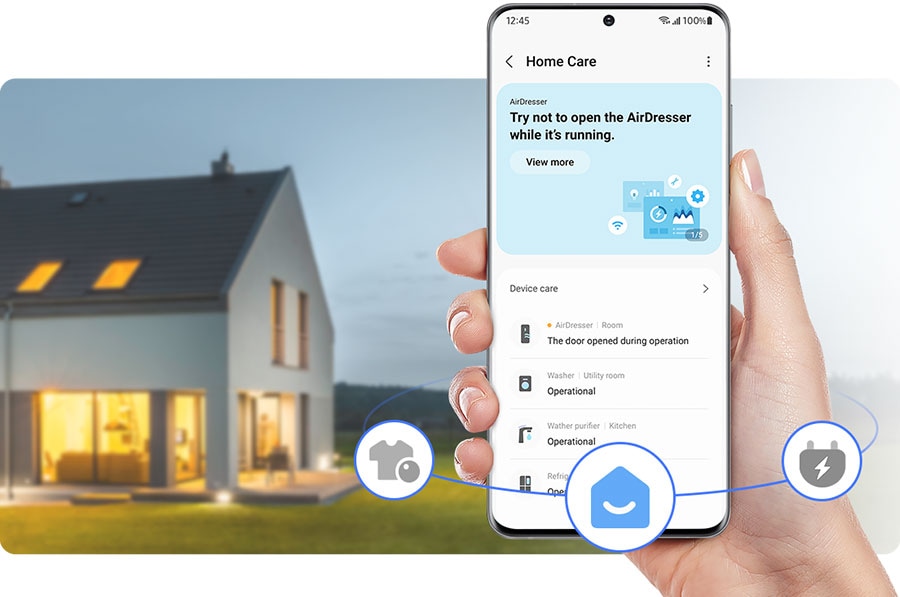 SmartThings Home Care bảo trị thông minh, dễ dàng 