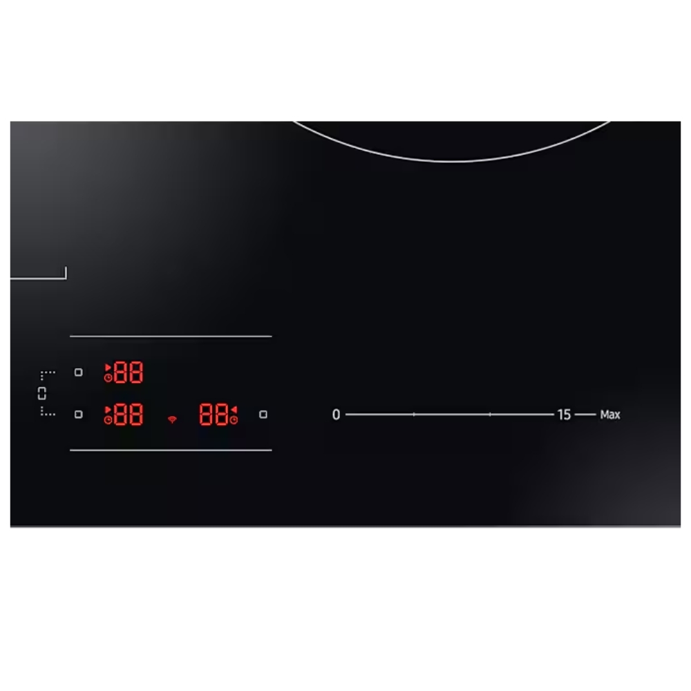 Bếp từ Samsung Bespoke 3 vùng nấu linh hoạt Flex Zone NZ63B5046FK/SV