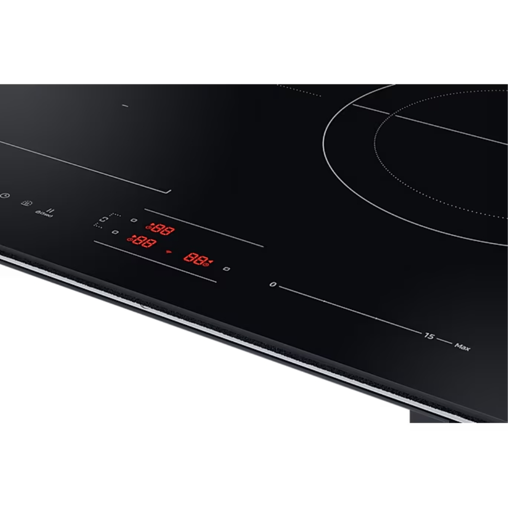 Bếp từ Samsung Bespoke 3 vùng nấu linh hoạt Flex Zone NZ63B5046FK/SV