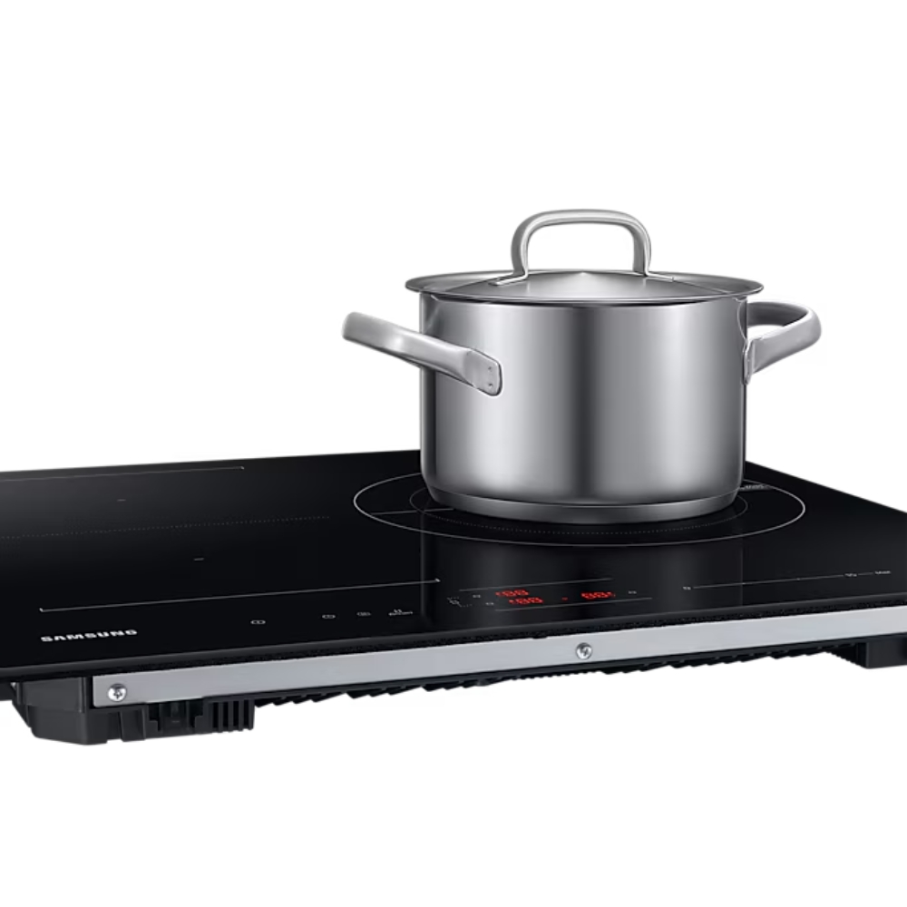 Bếp từ Samsung Bespoke 3 vùng nấu linh hoạt Flex Zone NZ63B5046FK/SV