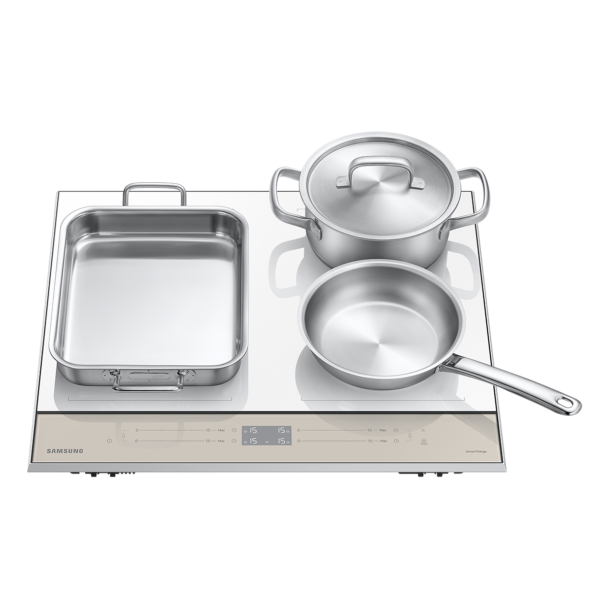 Bếp từ Samsung Bespoke 4 vùng nấu linh hoạt Dual Flex Zone NZ64B5067YY/SV (Smartthings)