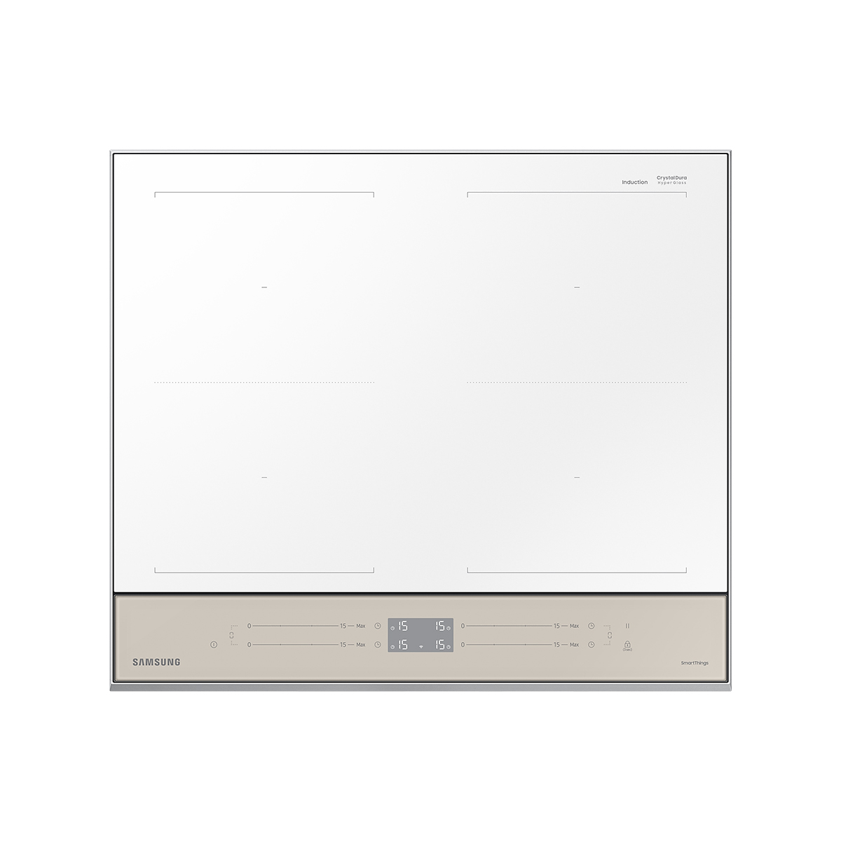 Bếp từ Samsung Bespoke 4 vùng nấu linh hoạt Dual Flex Zone NZ64B5067YY/SV (Smartthings)