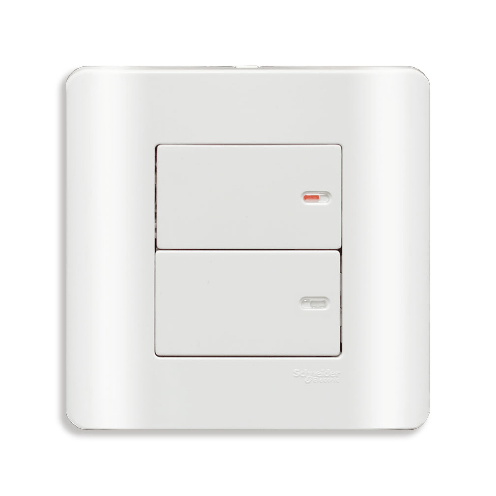 Bộ công tắc đôi 2 chiều 16A Schneider Zencelo E8432_2