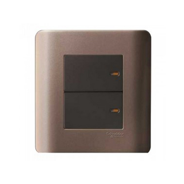 Bộ công tắc đôi 2 chiều 16A Schneider Zencelo E8432_2