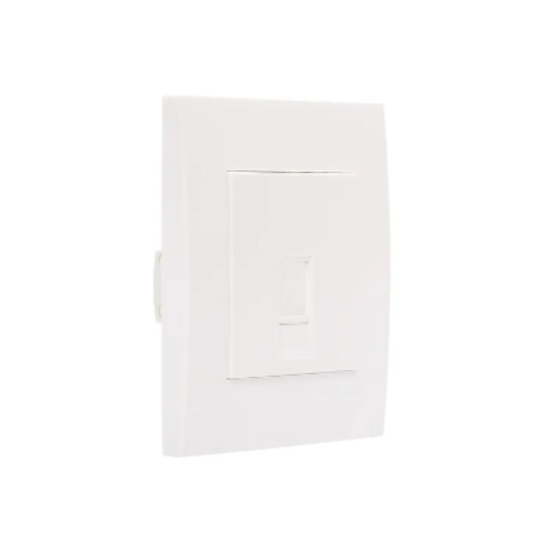 Bộ ổ cắm mạng cat6 đơn Schneider Vivace KB31RJ6