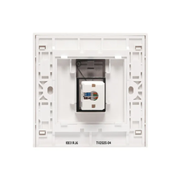 Bộ ổ cắm mạng cat6 đơn Schneider Vivace KB31RJ6