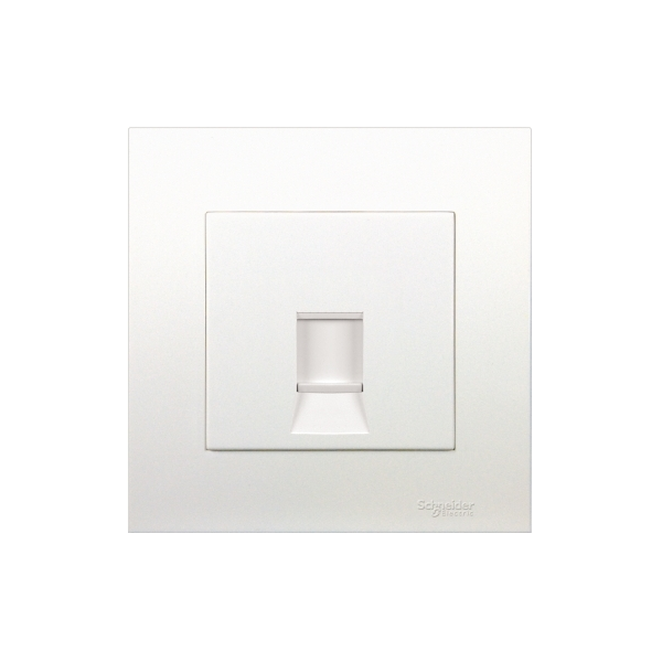 Bộ ổ cắm mạng cat6 đơn Schneider Vivace KB31RJ6