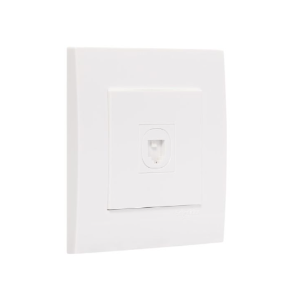 Bộ ổ cắm điện thoại đơn Schneider Vivace KB31TS