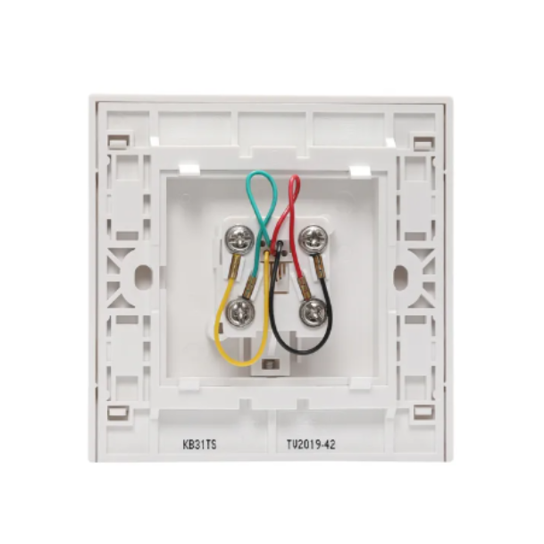 Bộ ổ cắm điện thoại đơn Schneider Vivace KB31TS