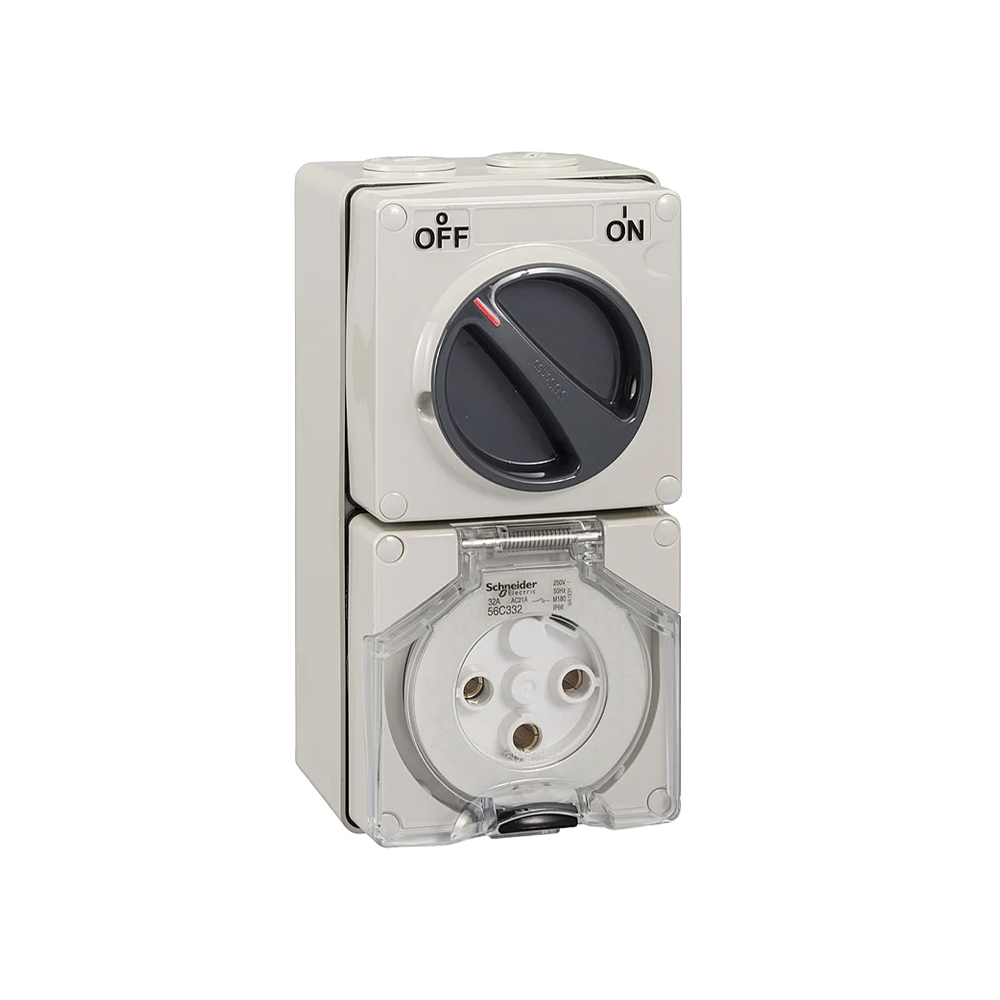 Ổ cắm có công tắc IP66 3P Schneider S56C3