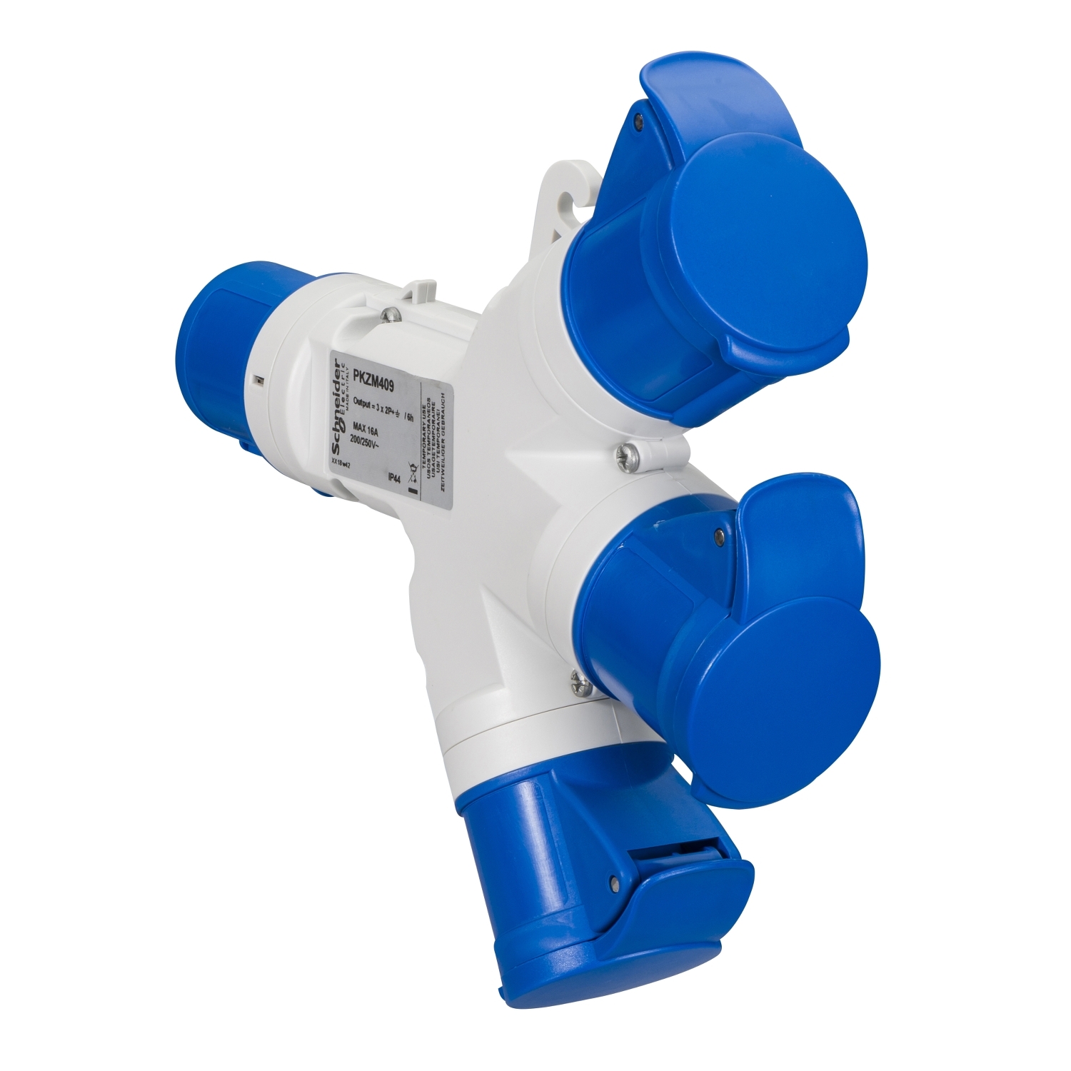 Ổ nối nhiều ngả 2P ba ngả Schneider Series PK