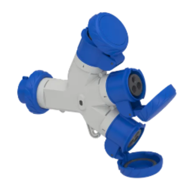 Ổ nối nhiều ngả 2P ba ngả Schneider Series PK