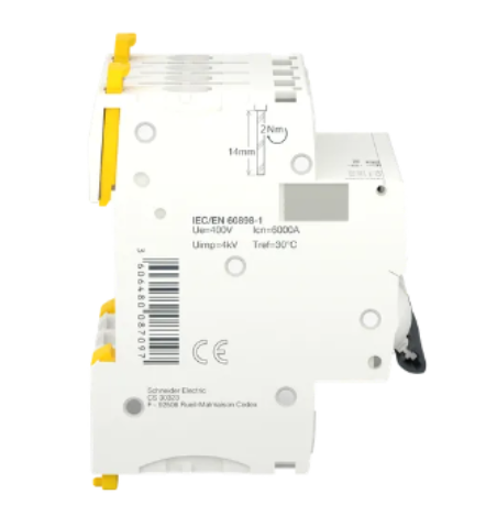 Cầu dao tự động Acti9 iK60N MCB 4P 6kA 400V C curve Schneider A9K244